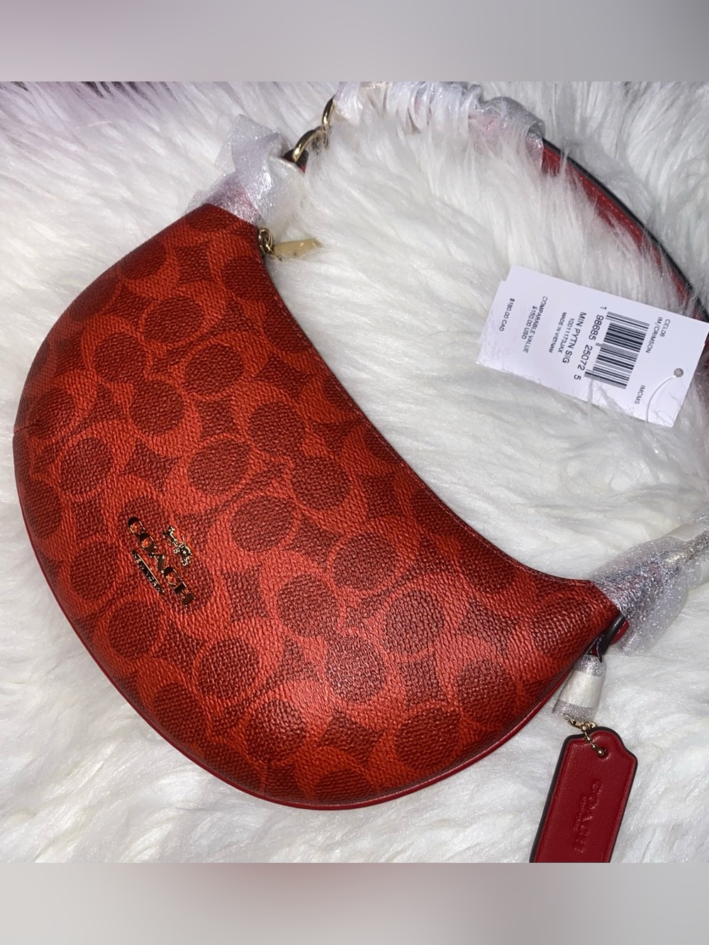 Coach Mini Payton Bag In Signature Canvas
New